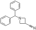 结构式 CAS# 36476-86-5, 1-二苯甲基-3-氰基氮杂环丁烷