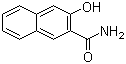structure of CAS# 3665-51-8, 2-Hydroxy-3-naphtoamide;3-Hydroxy-2-naphthoylamide