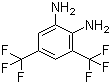 3,5-双(三氟甲基)-1,2-苯二胺分子结构 (CAS 367-65-7)