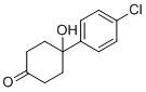 4-(4-Chlorophenyl)-4-hydroxycyclohexanone molecular structure (CAS 36716-71-9)