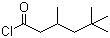 structure of CAS# 36727-29-4, 3,5,5-Trimethylhexanoyl chloride;Isononanoyl chloride