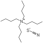 硫氰酸四丁基铵分子结构 (CAS 3674-54-2)