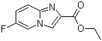 structure of CAS# 367500-93-4, 6-Fluoroimidazo[1,2-a]pyridine-2-carboxylic acid ethyl ester