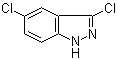 3,5-Dichloro-1H-indazole molecular structure (CAS 36760-20-0)