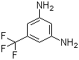 structure of CAS# 368-53-6, 3,5-Diaminobenzotrifluoride;5-(Trifluoromethyl)benzene-1,3-diamine