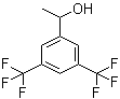 structure of CAS# 368-63-8, alpha-Methyl-3,5-bis(trifluoromethyl)benzyl alcohol;1-[3,5-Bis(trifluoromethyl)phenyl]ethanol