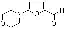 structure of CAS# 3680-96-4, 5-Morpholin-4-yl-2-furaldehyde;5-(Morpholin-4-yl)furan-2-carbaldehyde
