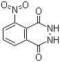 structure of CAS# 3682-15-3, 3-Nitrophthalhydrazide;2,3-Dihydro-5-nitro-1,4-phthalazinedione