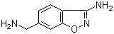 structure of CAS# 368426-78-2, 3-Amino-1,2-benzisoxazole-6-methanamine