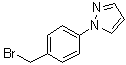 结构式 CAS# 368869-85-6, 1-[4-(溴甲基)苯基]-1H-吡唑