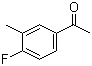 4'-氟-3'-甲基苯乙酮分子结构 (CAS 369-32-4)