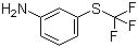 3-(三氟甲硫基)苯胺分子结构 (CAS 369-68-6)