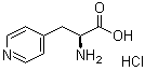 (alphaS)-alpha-Amino-4-pyridinepropanoic acid monohydrochloride molecular structure (CAS 369403-60-1)