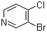结构式 CAS# 36953-42-1, 3-溴-4-氯吡啶