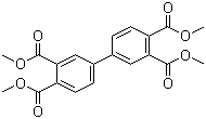 structure of CAS# 36978-37-7, Tetramethyl 3,3',4,4'-biphenyltetracarboxylate;3,3',4,4'-Biphenyltetracarboxylic acid tetramethyl ester