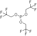 结构式 CAS# 370-69-4, 三(2,2,2-三氟乙基)亚磷酸酯