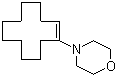 structure of CAS# 3725-39-1, 1-Morpholinocyclododecene;4-(1-Cyclododecen-1-yl)morpholine