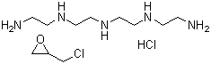 Colestipol hydrochloride molecular structure (CAS 37296-80-3)