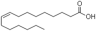 棕榈油酸分子结构 (CAS 373-49-9)