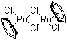 structure of CAS# 37366-09-9, Benzeneruthenium(II) chloride dimer;Bis[(benzene)dichlororuthenium]