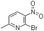 structure of CAS# 374633-31-5, 2-Bromo-6-methyl-3-nitropyridine