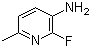 structure of CAS# 374633-34-8, 3-Amino-2-fluoro-6-methylpyridine;2-Fluoro-3-amino-6-methylpyridine; 2-Fluoro-3-amino-6-picoline