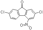 结构式 CAS# 37568-11-9, 2,7-二氯-4-硝基-9H-芴-9-酮