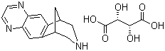 structure of CAS# 375815-87-5, Varenicline tartrate