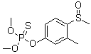 structure of CAS# 3761-41-9, Fenthion sulfoxide;Phosphorothioic acid O,O-dimethyl O-[4-(methylsulfinyl)-m-tolyl] ester; Fensulfoxide; Fenthion sulfoxide; Mesulfenfos; Mesulfenphos