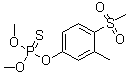 structure of CAS# 3761-42-0, Fenthion sulfone;Phosphorothioic acid O,O-dimethyl O-[3-methyl-4-(methylsulfonyl)phenyl] ester
