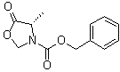 结构式 CAS# 37661-60-2, (4S)-4-甲基-5-氧代-1,3-恶唑烷-3-羧酸苄酯