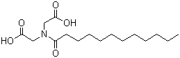 Lauroyliminodiacetic acid molecular structure (CAS 3775-51-7)