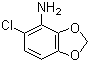 structure of CAS# 379228-45-2, 5-Chlorobenzo[1,3]dioxol-4-ylamine