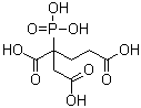 结构式 CAS# 37971-36-1, 2-膦酸丁烷-1,2,4-三羧酸