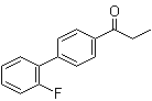structure of CAS# 37989-92-7, 4'-(2-Fluorophenyl)propiophenone