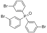 structure of CAS# 38019-09-9, Tris(3-bromophenyl)phosphine oxide;1-bis(3-bromophenyl)phosphoryl-3-bromobenzene