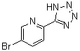 structure of CAS# 380380-60-9, 5-Bromo-2-(tetrazol-5-yl)pyridine;5-Bromo-2-(2H-tetrazol-5-yl)pyridine