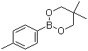structure of CAS# 380481-66-3, 4-Methylbenzeneboronic acid neopentyl glycol ester