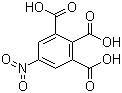 structure of CAS# 3807-81-6, 5-Nitro-1,2,3-benzenetricarboxylic acid;1-Nitrobenzene-3,4,5-tricarboxylic acid