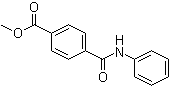 structure of CAS# 3814-10-6, Methyl 4-(N-phenylcarbamoyl)benzoate;Methyl 4-(anilinocarbonyl)benzoate