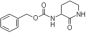 结构式 CAS# 38150-56-0, 2-氧代-3-哌啶氨基甲酸苄酯