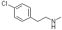 4-Chloro-N-methylbenzeneethanamine molecular structure (CAS 38171-31-2)