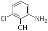 结构式 CAS# 38191-33-2, 2-氨基-6-氯苯酚