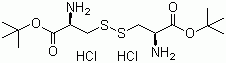 L-Cystine bis(tert-butyl ester) dihydrochloride molecular structure (CAS 38261-78-8)