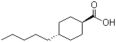 structure of CAS# 38289-29-1, trans-4-Pentylcyclohexanecarboxylic acid;trans-4-n-Pentylcyclohexanecarboxylic acid