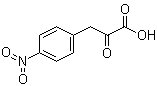 structure of CAS# 38335-24-9, (p-Nitrophenyl)pyruvic acid;NSC 28690