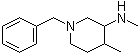 1-Benzyl-N-methyl-4-methylpiperidin-3-amine molecular structure (CAS 384338-23-2)