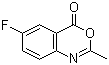 结构式 CAS# 38520-78-4, 6-氟-2-甲基-4H-苯并[d][1,3]恶嗪-4-酮