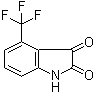 4-(Trifluoromethyl)isatin molecular structure (CAS 386-73-2)
