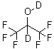 结构式 CAS# 38701-74-5, 1,1,1,3,3,3-六氟二氘代-2-丙醇